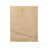 Groot Notitieblok oud papier (Linkerzijde)