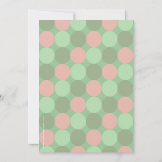 Groot nummer 8 Girl's 8e verjaardag Kaart (Achterkant)