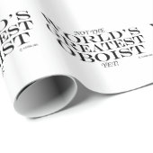 Groot oboïst, maar cadeaupapier (Rol Hoek)