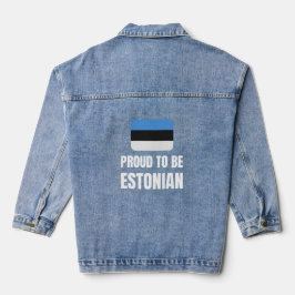 Groot om Ests te worden Denim Jacket