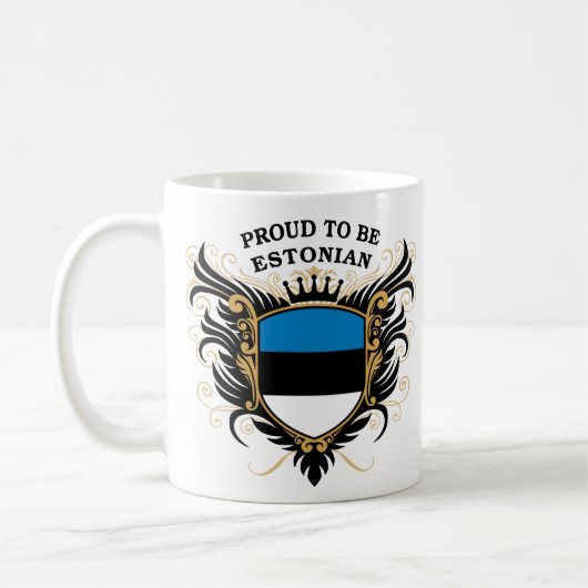 Groot om Ests te worden Koffiemok (Links)