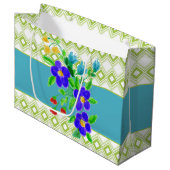 Groot om het even welke doos blote Gift tas Cadeauzakje (Voorkant Gekanteld)