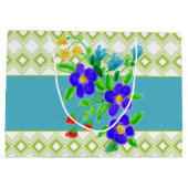 Groot om het even welke doos blote Gift tas Groot Cadeauzakje (Achterkant)