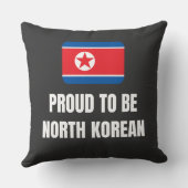 Groot om Noord-Koreaans te zijn Kussen (Achterkant)