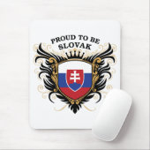 Groot om Slowaaks te worden Muismat (Met muis)