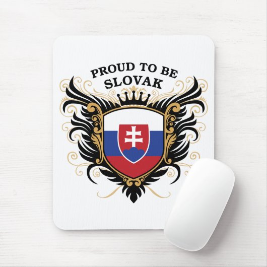 Groot om Slowaaks te worden Muismat (Met muis)