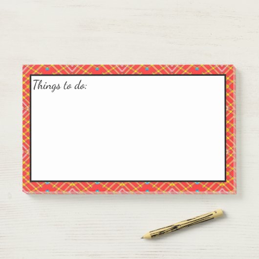 Groot Om te doen post het notitie Post-it® Notes (Op bureau)