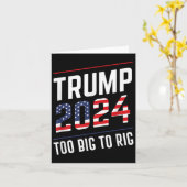 Groot om Trump te manipuleren 2024 Kaart (Gele Bloem)