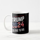 Groot om Trump te manipuleren 2024 Koffiemok (Links)