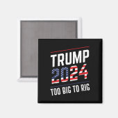 Groot om Trump te manipuleren 2024 Magneet (Voorkant / Achterkant)