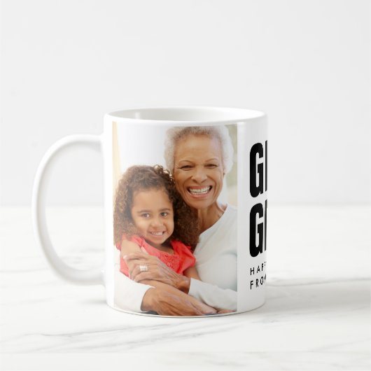 Groot. Oma. Moederdag Photo Coffee-Mok Koffiemok (Links)