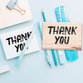 Groot Onderdruk Dank u Rubberstempel