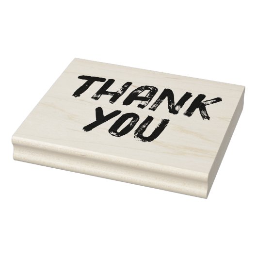 Groot Onderdruk Dank u Rubberstempel (Stempel)