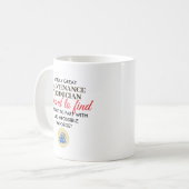 Groot Onderhoudstechnicus Gepersonaliseerd Naam Ca Koffiemok (Voorkant links)
