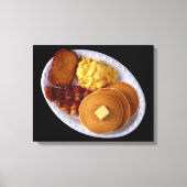 Groot ontbijt canvas afdruk (Voorkant)