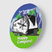 Groot ontwerp Stel je een gelukkig ontwerp voor Grote Klok (Hoek)