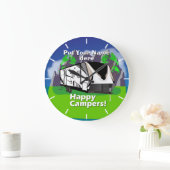 Groot ontwerp Stel je voor: 2150RB Happy Campers-o Grote Klok (Huis)