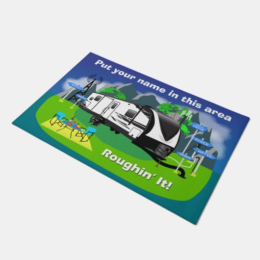 Groot ontwerp Stel je voor: 2670MK Design Roughin' Deurmat (Schuin)