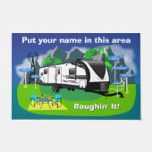 Groot ontwerp Stel je voor: 2670MK Design Roughin' Deurmat (Voorkant)