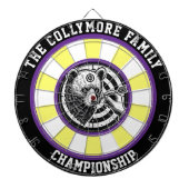 Groot ontwerp van het doel van het grizzly Beer Dartbord (Voorkant)