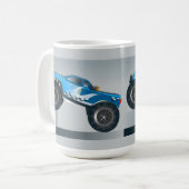 Groot ontwerp voor snelle vervanging van vrachtwag koffiemok (Voorkant links)