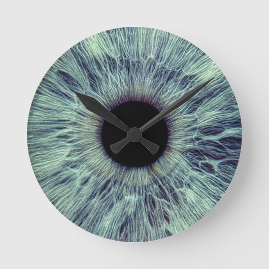 Groot Oog Bal (Stijl: 2) Ronde Klok (Voorkant)