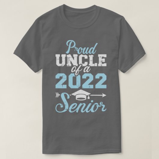 Groot oom van een 2022 hogere afstuderen klasse t-shirt (Design voorkant)