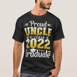 Groot oom van een klasse van 2022 Afstuderen senio T-shirt