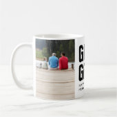 Groot. Opa. Vaderdag Photo Coffee-Mok Koffiemok (Links)