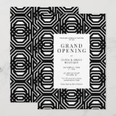 Groot openingsbedrijf kaart (Voorkant / Achterkant)