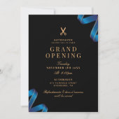 Groot openingslint ceremonie kaart (Voorkant)