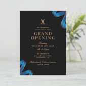Groot openingslint ceremonie kaart (Staand voorkant)