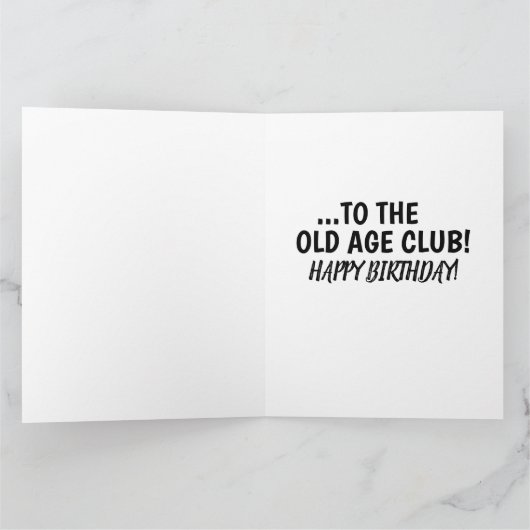 GROOT OUD MAN OVER DE HILL GROTE Kaarten (Binnen)