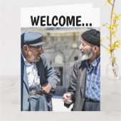 GROOT OUD MAN OVER DE HILL GROTE Kaarten (Gele Bloem)