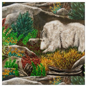 Groot-oude geitenweefsel stof (Close Up)