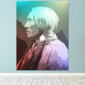 Groot Paard - Zuid-Cheyenne Canvas Afdruk (Insitu (Houten vloer))