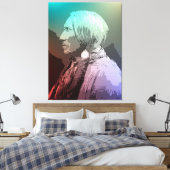 Groot Paard - Zuid-Cheyenne Canvas Afdruk (Insitu (Slaapkamer))