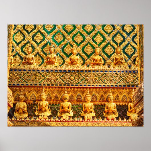 Groot Paleis in Bangkok, Thailand Poster (Voorkant)