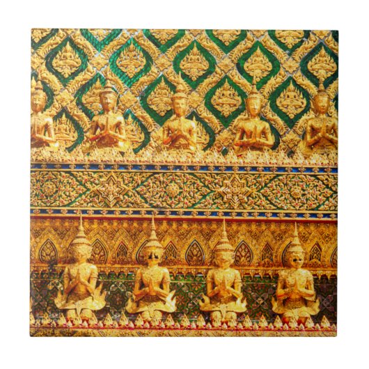 Groot Paleis in Bangkok, Thailand Tegeltje (Voorkant)