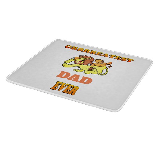 Groot pap in glazen snijvlak snijplank (Hoek)