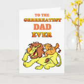 Groot pap ooit Kaart (Gele Bloem)