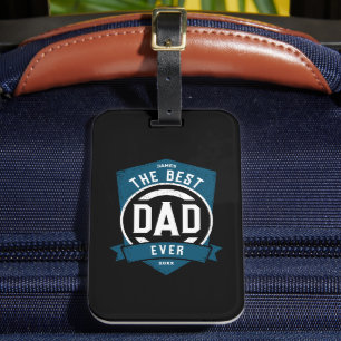 Groot pap ooit Modern Vaderdag cadeau Bagagelabel