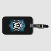 Groot pap ooit Modern Vaderdag cadeau Bagagelabel (Voorkant (horizontaal))