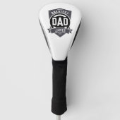 Groot pap ooit Modern Vaderdag cadeau Golfheadcover (Voorkant)