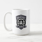 Groot pap ooit Modern Vaderdag cadeau Koffiemok (Links)