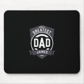 Groot pap ooit Modern Vaderdag cadeau Muismat (Voorkant)