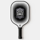 Groot pap ooit Modern Vaderdag cadeau Pickleball Paddle (Voorkant)