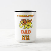 Groot pap ooit Mok met twee tonen (Center)