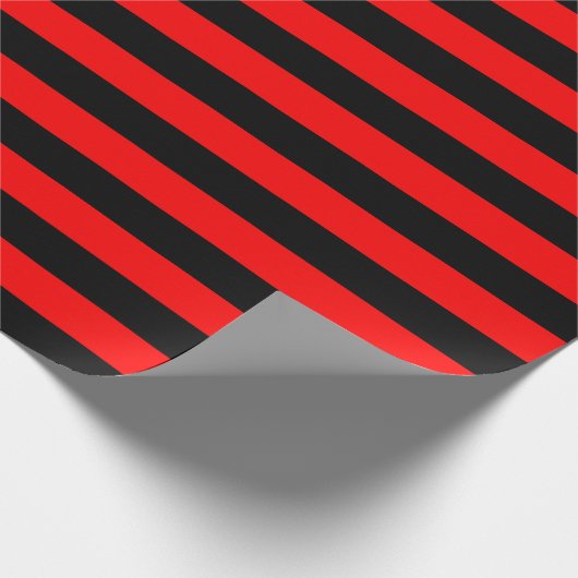 Groot papier met rode en zwarte strepen (Hoek)