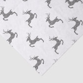 Groot patroon in faux grijs glitter textuur tissuepapier (Detail)